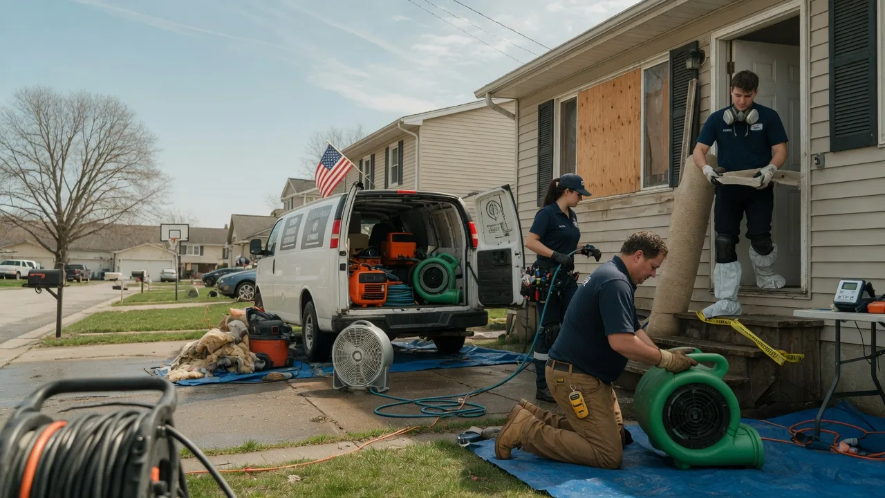 Water Damage Restoration in Braddock, PA near me